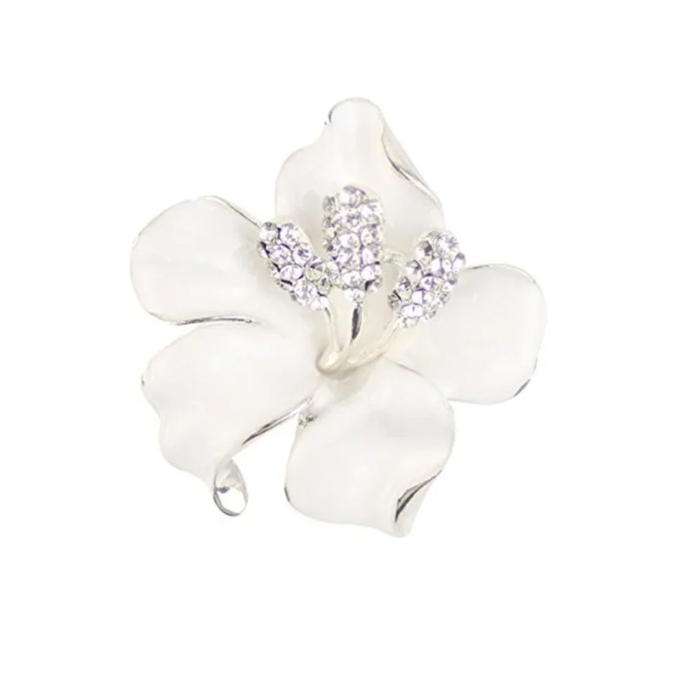 Elegant Blossom Flower Brooch Pin
